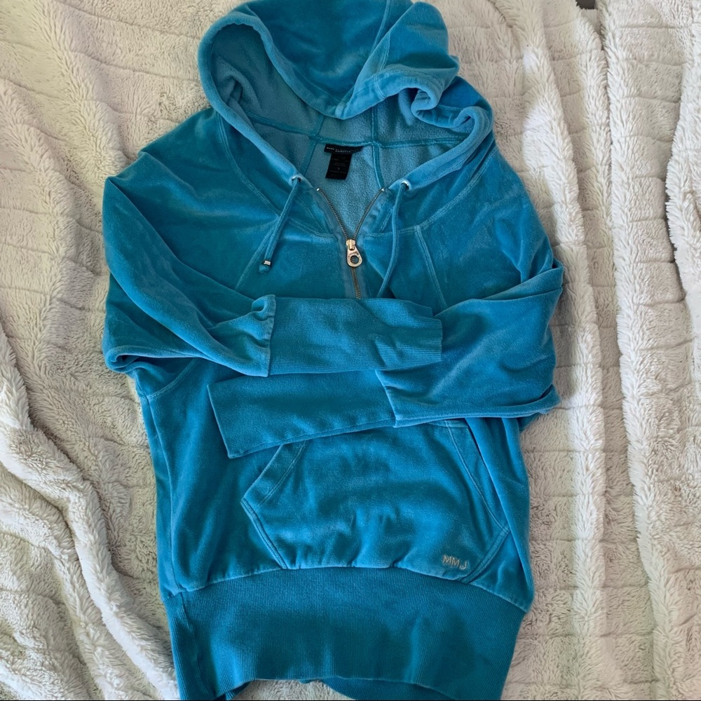 Marc Jacobs velvet hoodie SzS